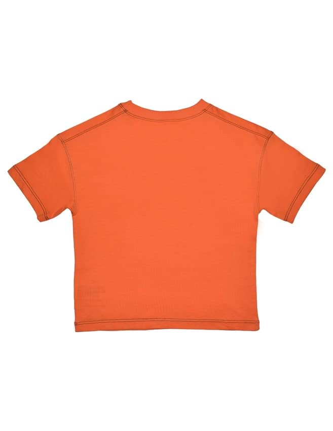  Gamer Çocuk Turuncu Kısa Kol T-Shirt resmi